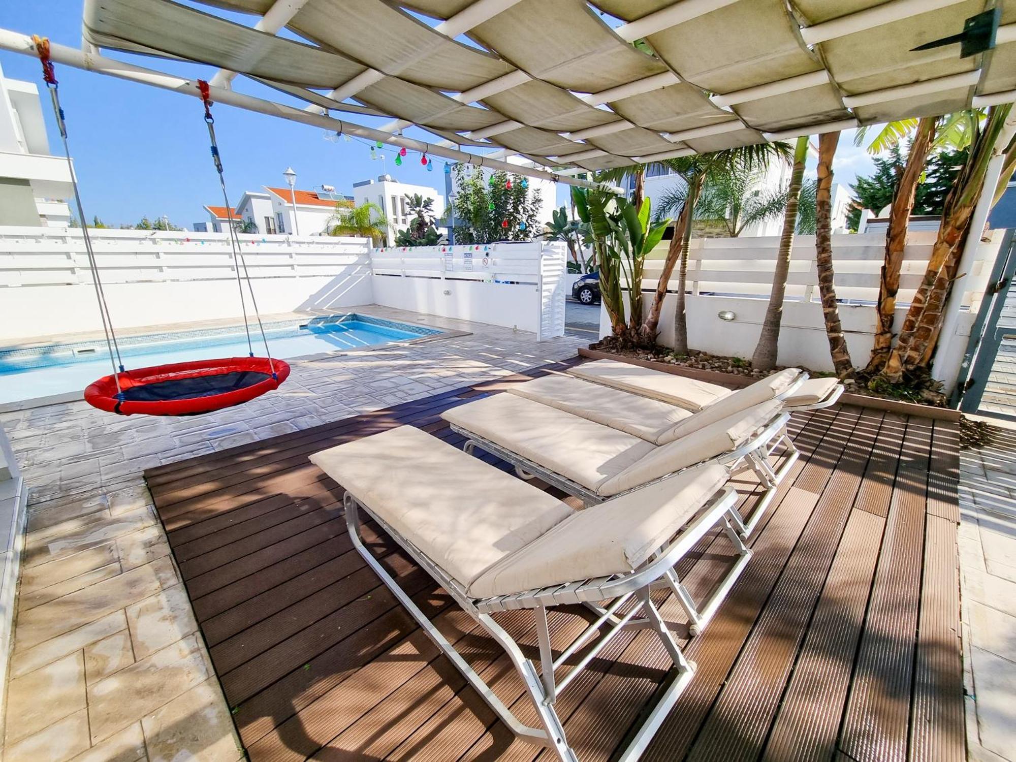 Beach Villa With Private Pool And Bbq 2 Perivolia Exterior foto